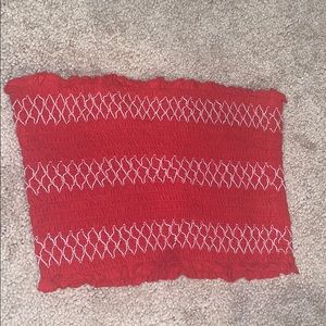 Garage Scrunched Tube Top